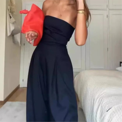 Wefads Strapless Jumpsuit