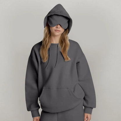 Cozy Shield Hooded Sports Pullover