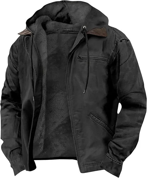 Frost Core Cotton Hooded Zip Jacket