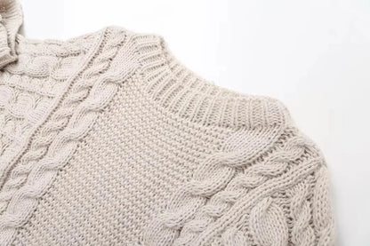 Twist Loom Chunky Knit Pullover Sweater