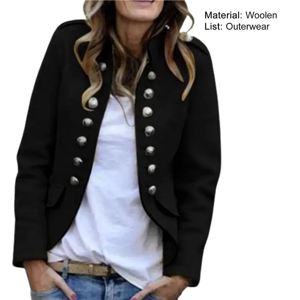 Frost Chic Retro Coat