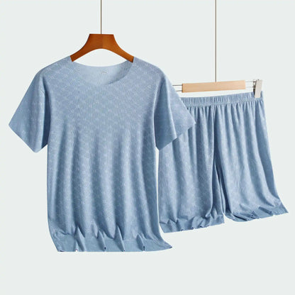 Cool Ease Ice Silk Pajama Set