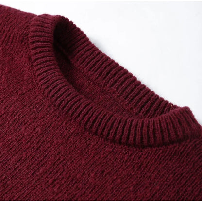 O-Neck Long Sleeve Outfit