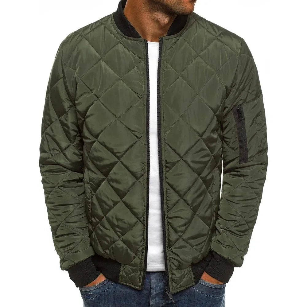 Men's Classic Zipper Winter Jacket