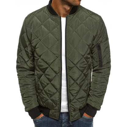Men's Classic Zipper Winter Jacket