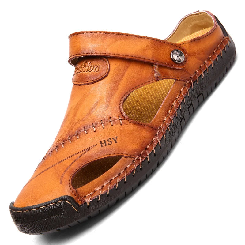 Terra Flex Men's Genuine Leather Sandals