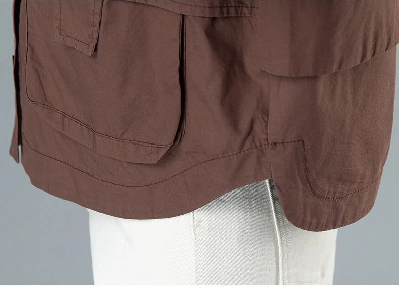Single-Breasted Casual Jacket