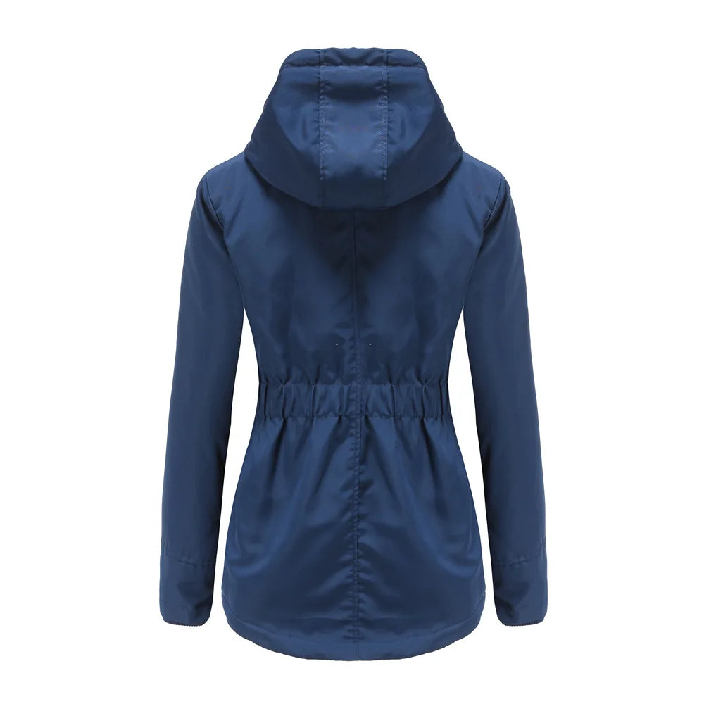 Women’s Thickened Lamb Velvet Parka – Hooded Winter Coat