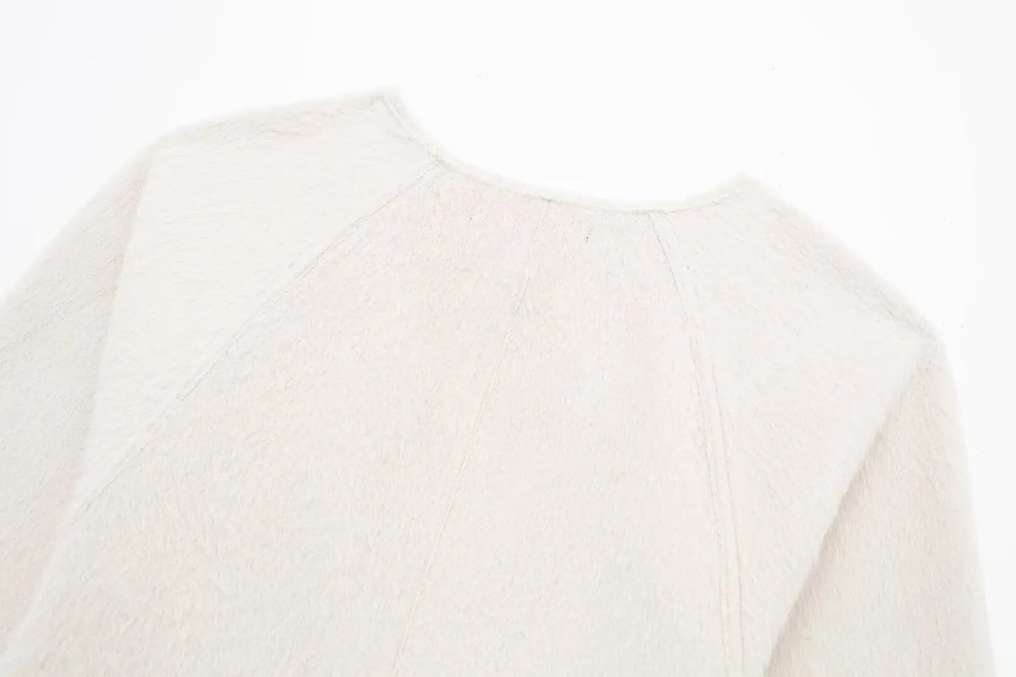 Buckle Wool Blend Coat