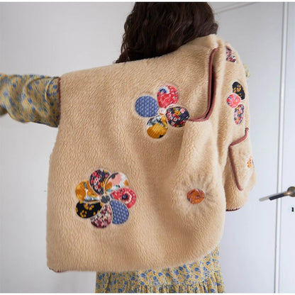 Cozy Charm Sleeveless Plush Vest