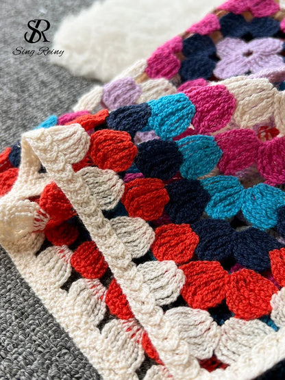 Vintage Bloom Floral Knit Cardigan
