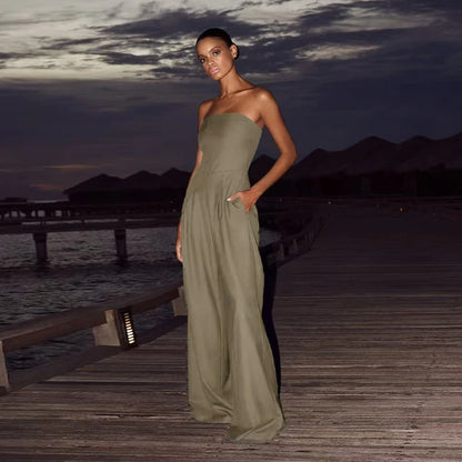 Sexy Backless Women’s Jumpsuit