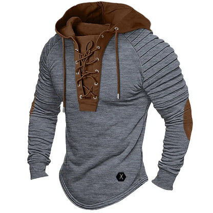 Urban Flex Pleated Hood Tee