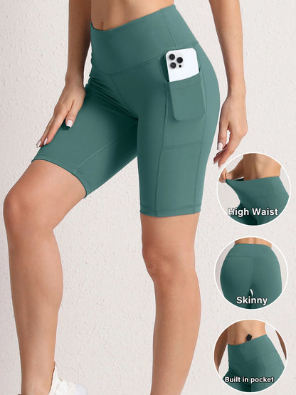 High Waist Gym Shorts