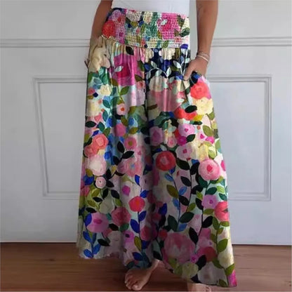 Spring Flow High-Waist Pants