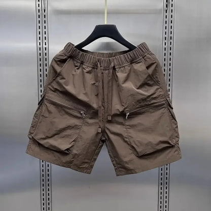 Retro Loose Fit Multi Pocket Shorts