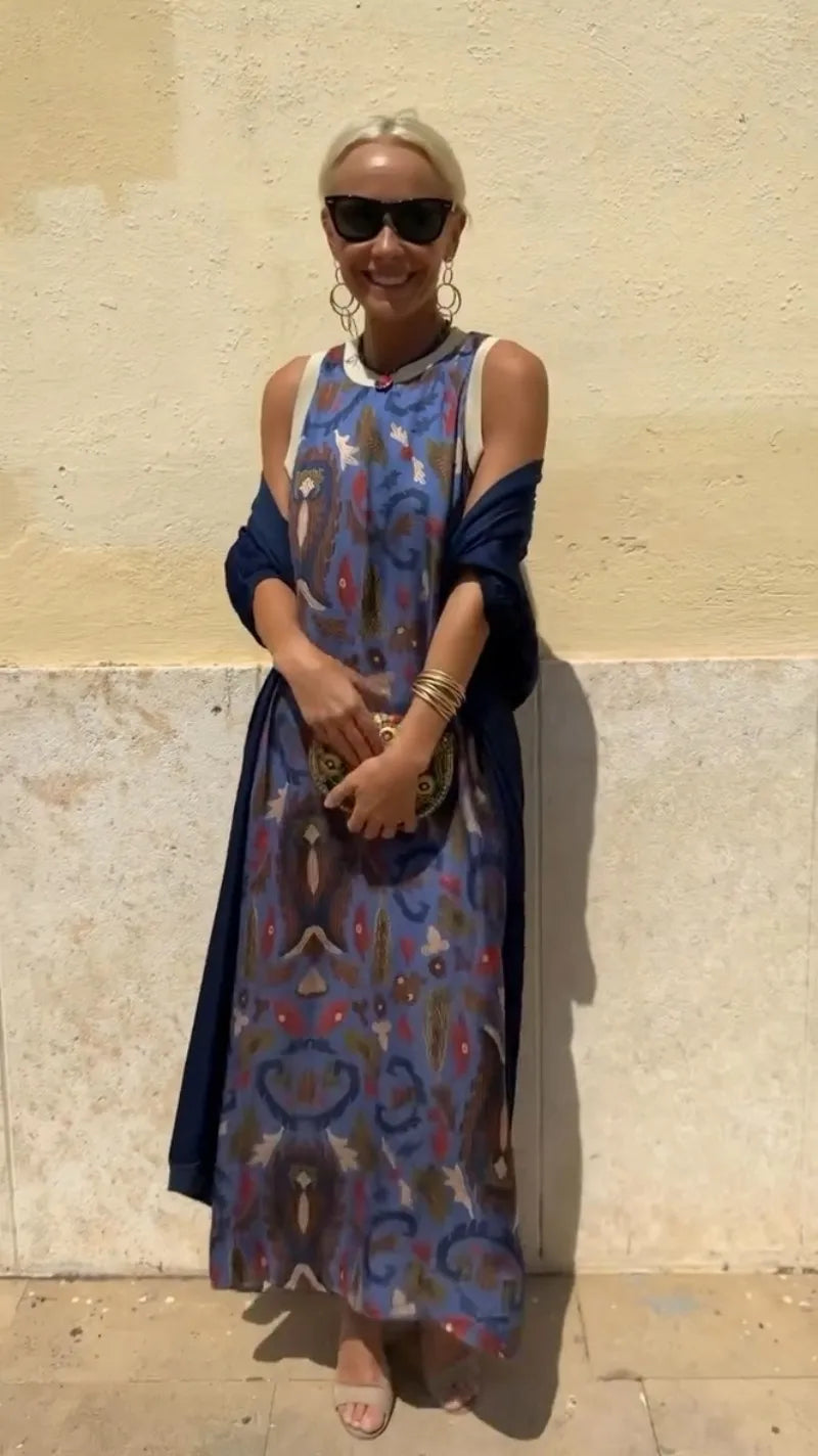 Boho Elegance Two-Piece Dress Set