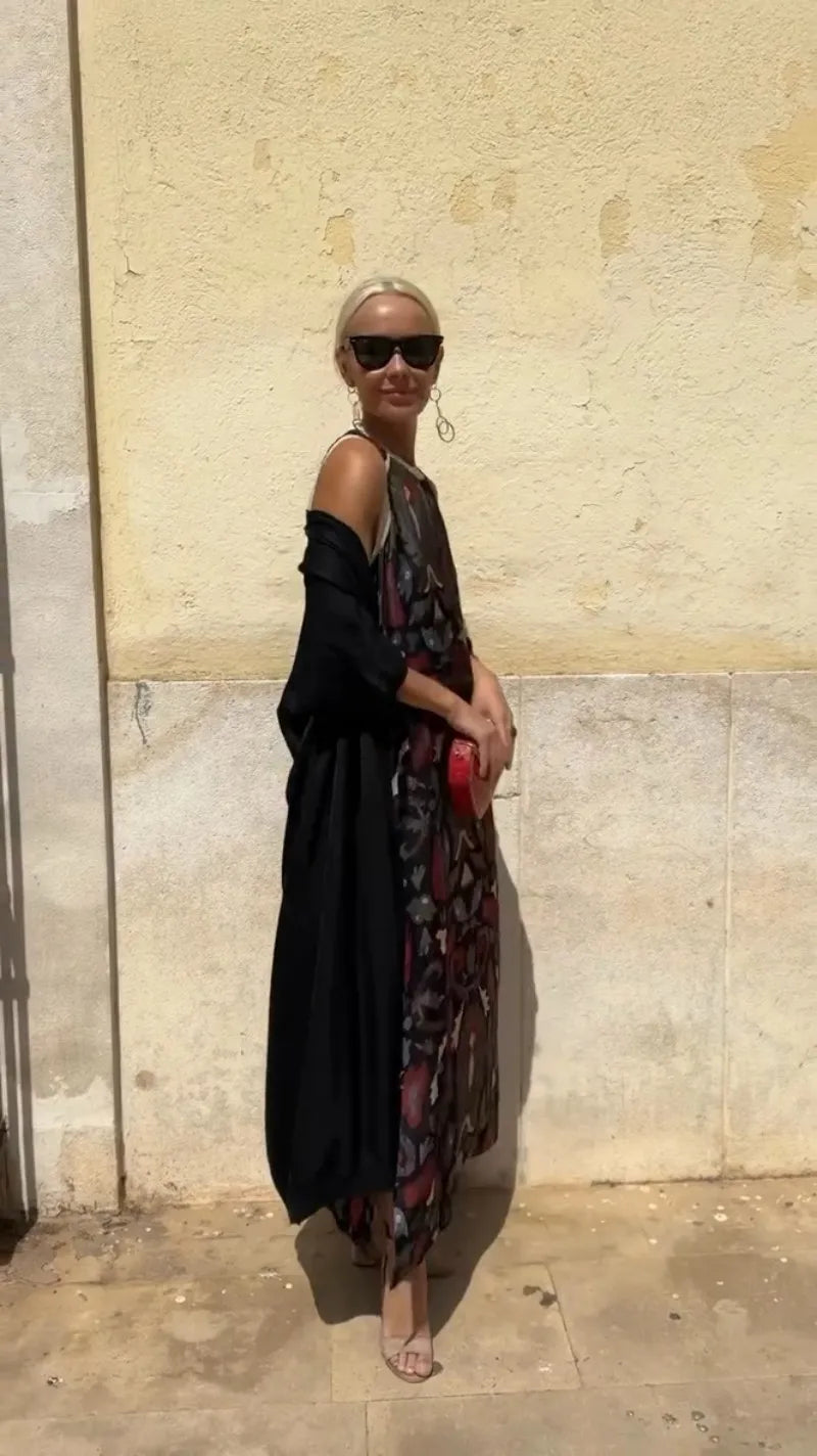 Boho Elegance Two-Piece Dress Set