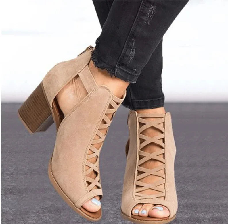 Roman Buckle Sandals