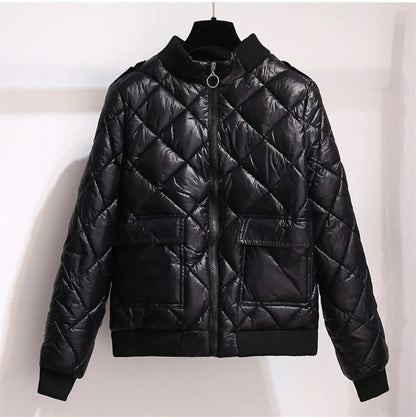 Chic Puff Short Cotton Parka Jacket