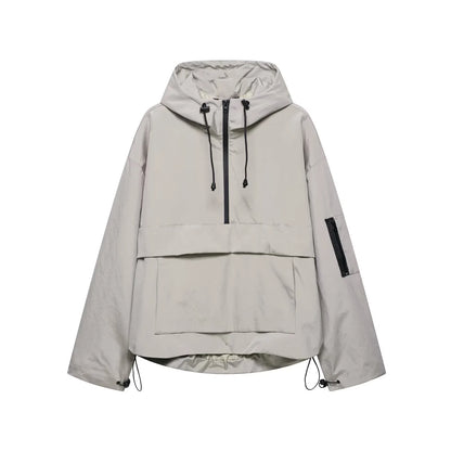 Urban Ease Hooded Workwear Jacket