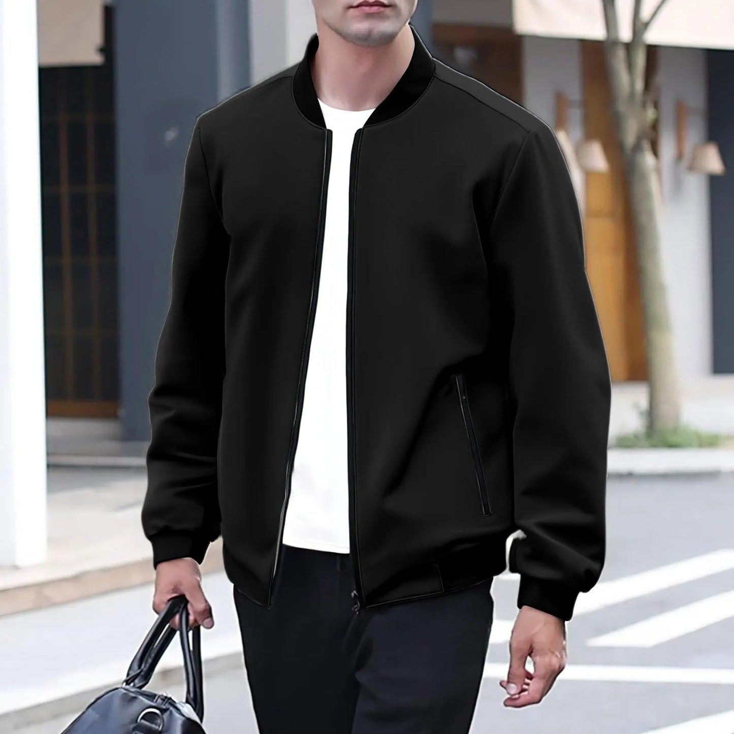 Men’s Outdoor Casual Baseball Jacket