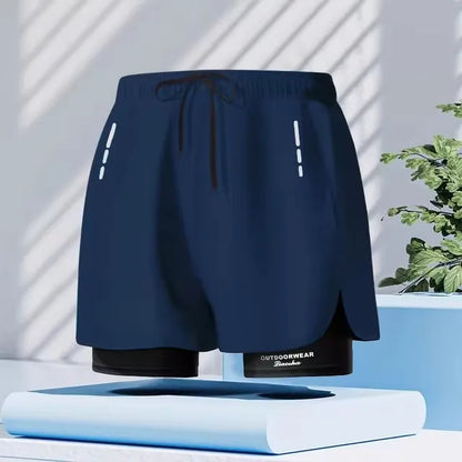 Aloe Wave Two Layer Swim Shorts