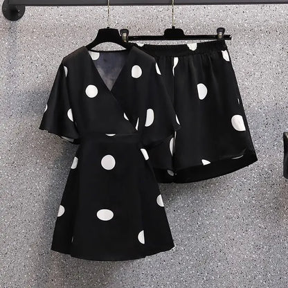 Bloom Essence Chiffon Suit Set