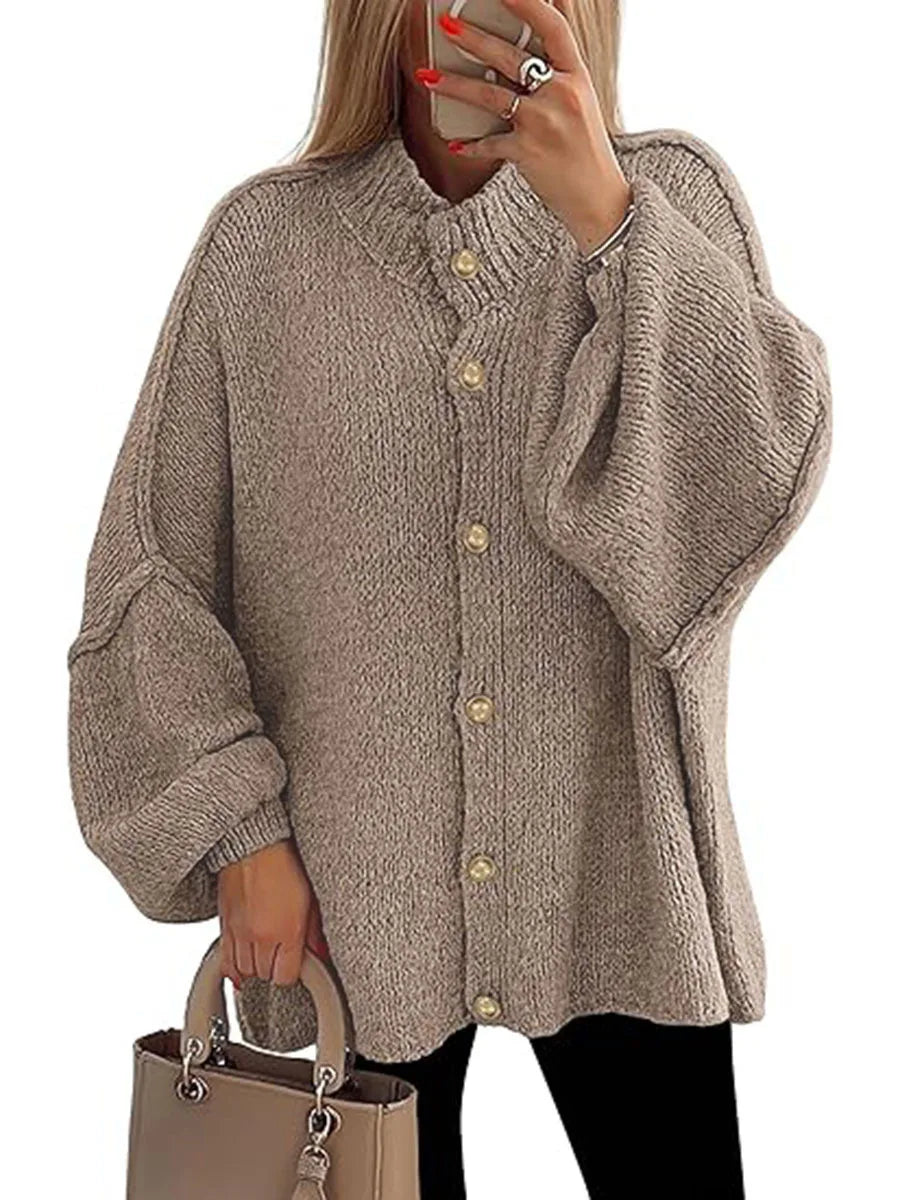 Women’s Loose Long Sleeve Knitted Sweater