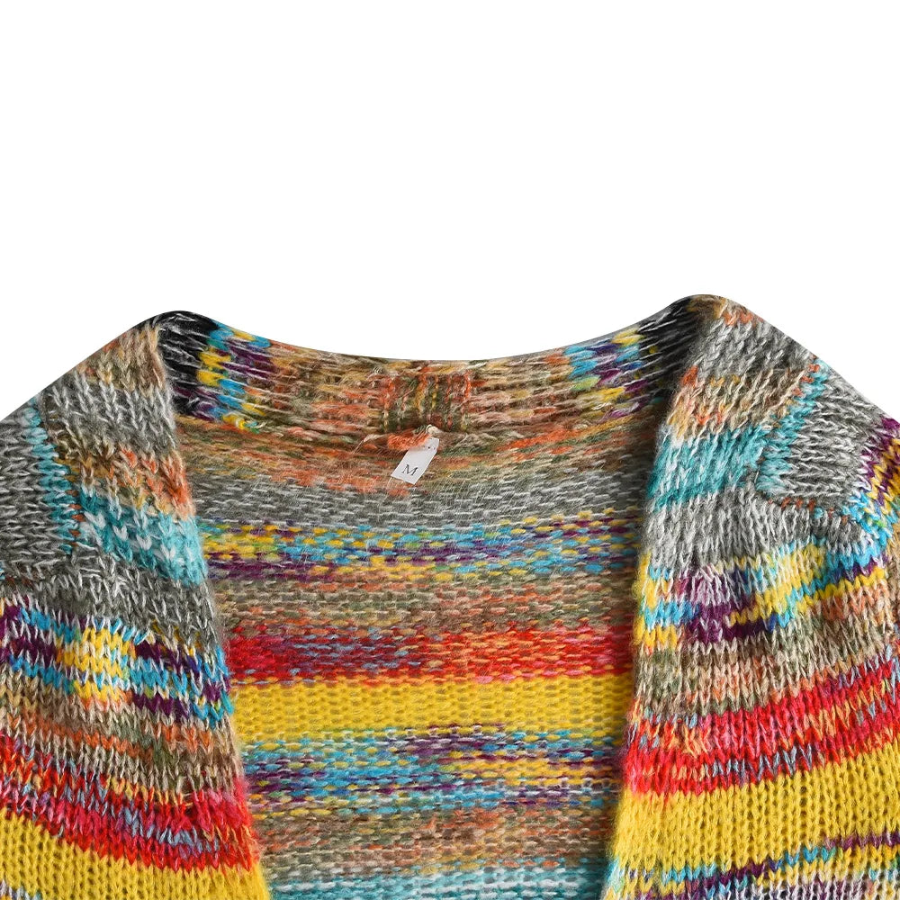 ChicEase Y2K Knit Crop Cardigan