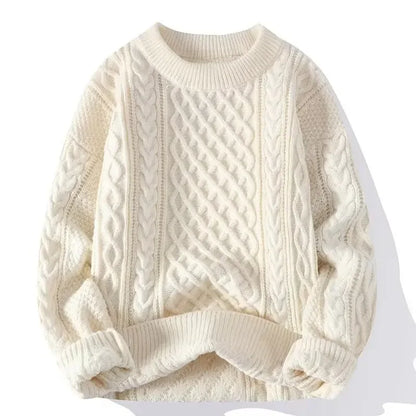 Cozy Knit Crewneck Sweater