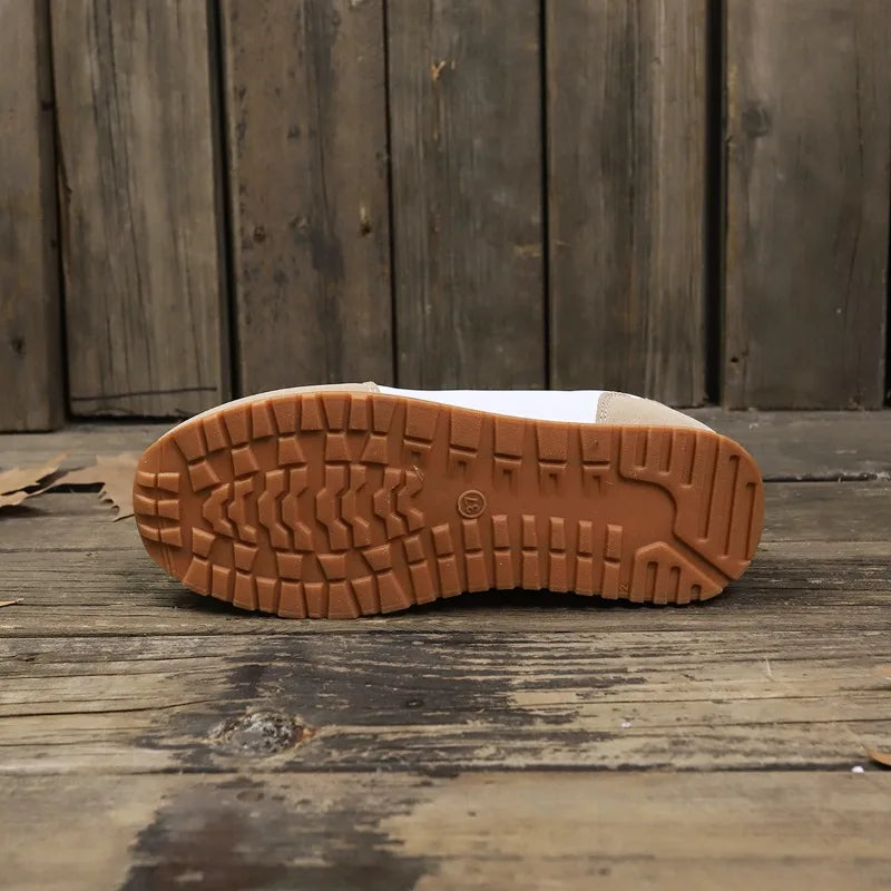 Comfort Lace Up Flat Women's Sneakers