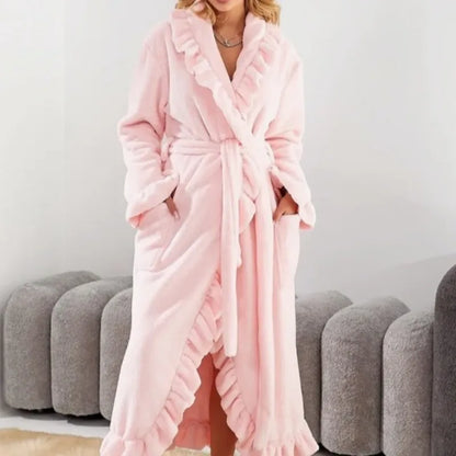 Women’s Long Coral Fleece Nightgown