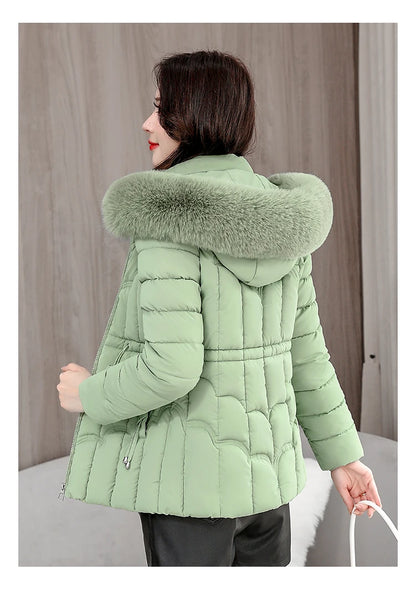 Padded Hooded Down Jacket