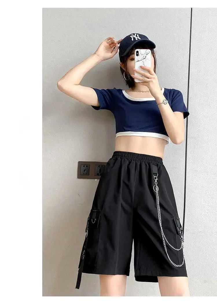 Urban Flare High Waist Shorts
