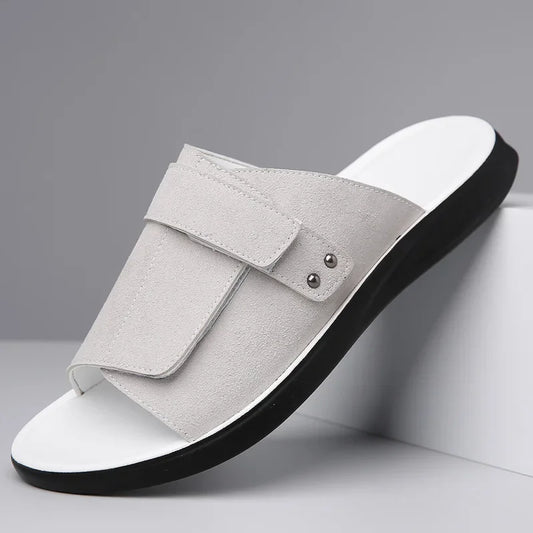 Men’s Suede Leather Beach Sandals