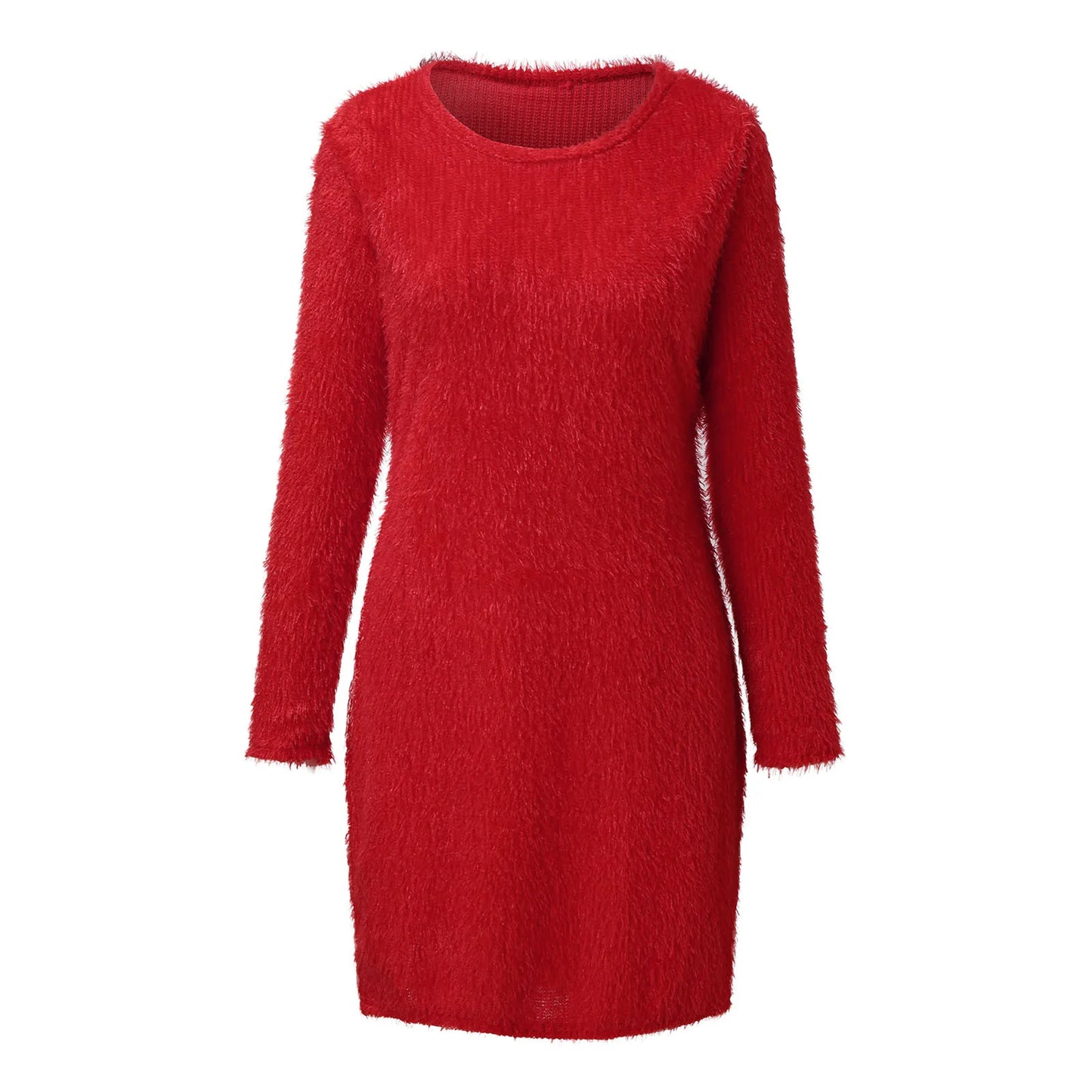 Cozy Curve Knit Bodycon Sweater Dress