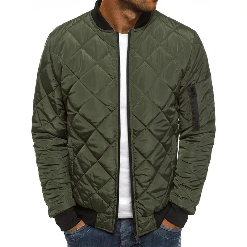 Men's Classic Zipper Winter Jacket