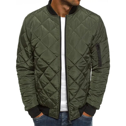 Men's Classic Zipper Winter Jacket
