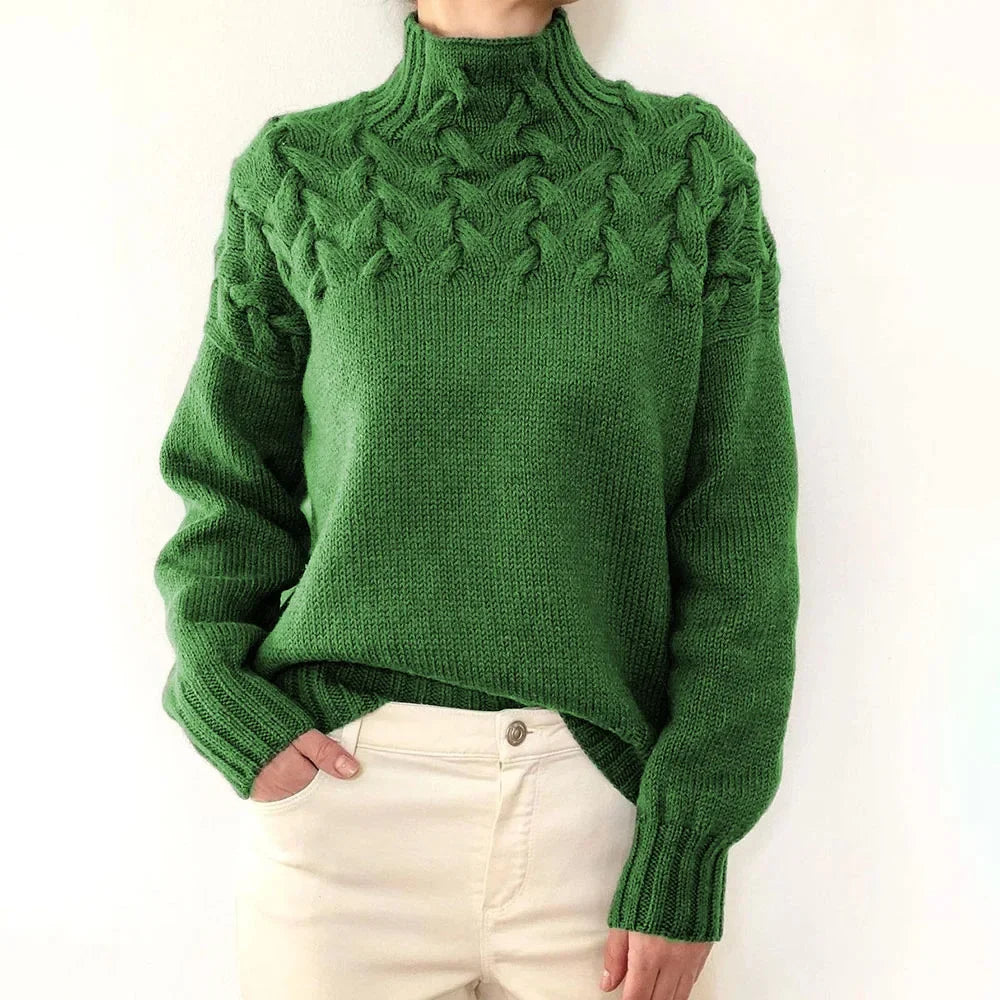 Grace Knit Elegant Turtleneck Sweater