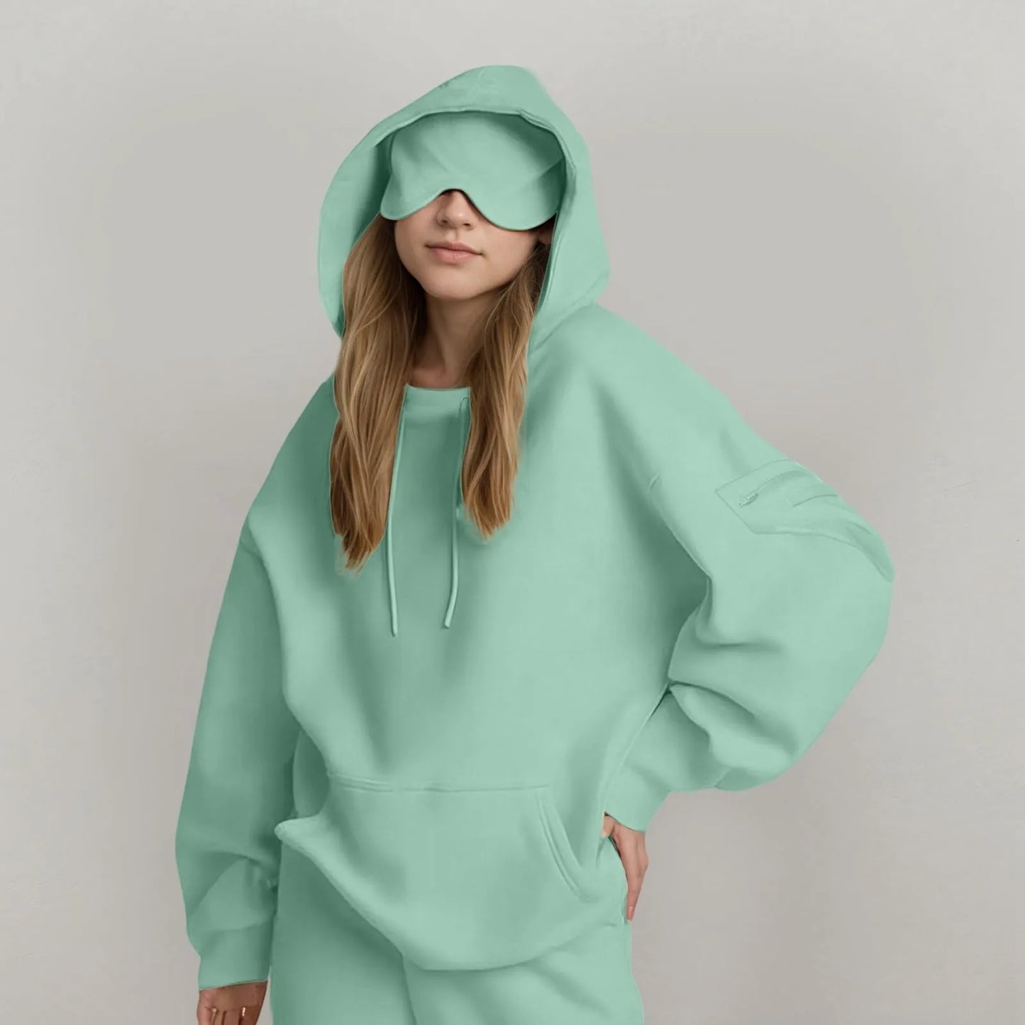 Cozy Shield Hooded Sports Pullover