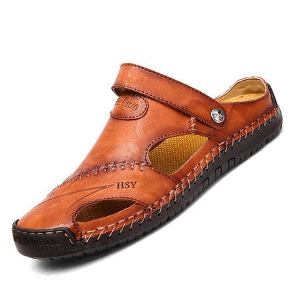 Terra Flex Men's Genuine Leather Sandals