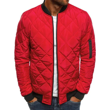 Men's Classic Zipper Winter Jacket