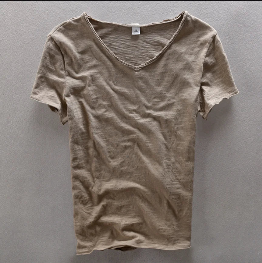 Swag V-Neck Hip Hop Tee for Men