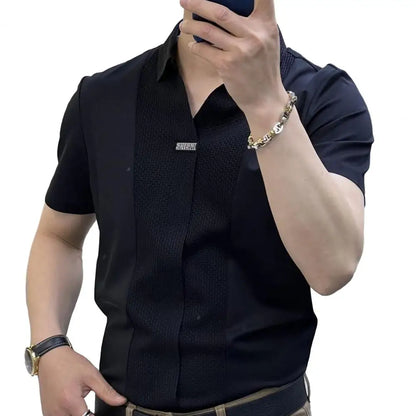Aero Fit Men's Slim Fit Summer Shirt