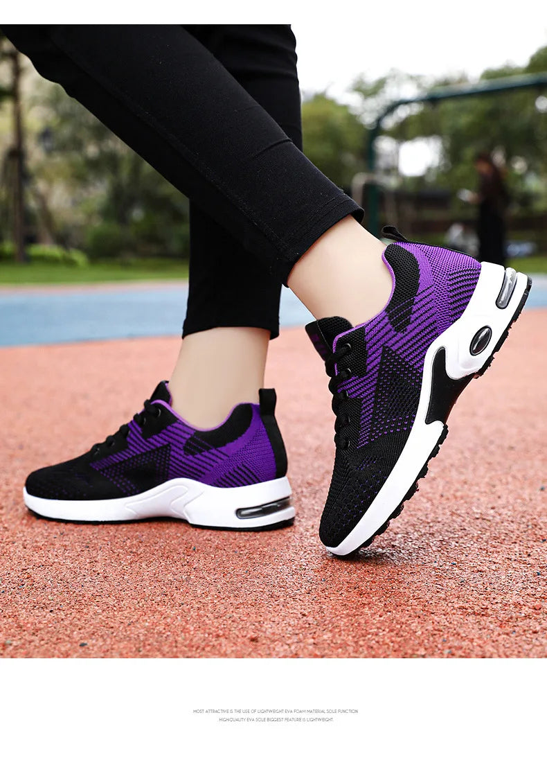 Breeze Step Mesh Soft Sole Sneakers