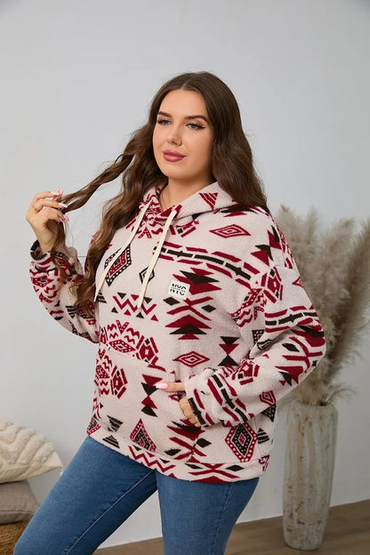 Cozy Hood Oversized Fluffy Hoodie