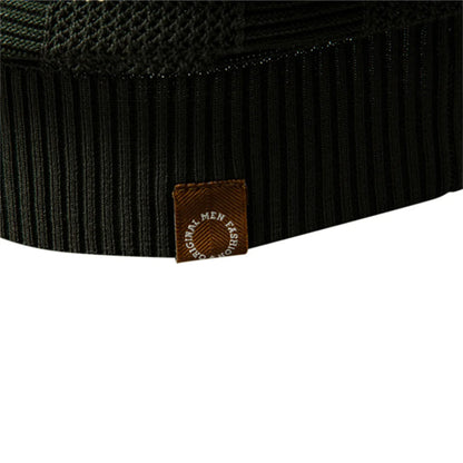 StratoMesh Solid & Stripe Knit Top