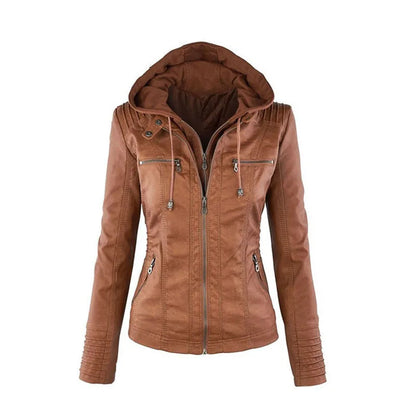 Women’s Faux Leather Jacket