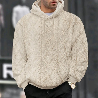 Shadow Weave Luxe Dual Velvet Hoodie